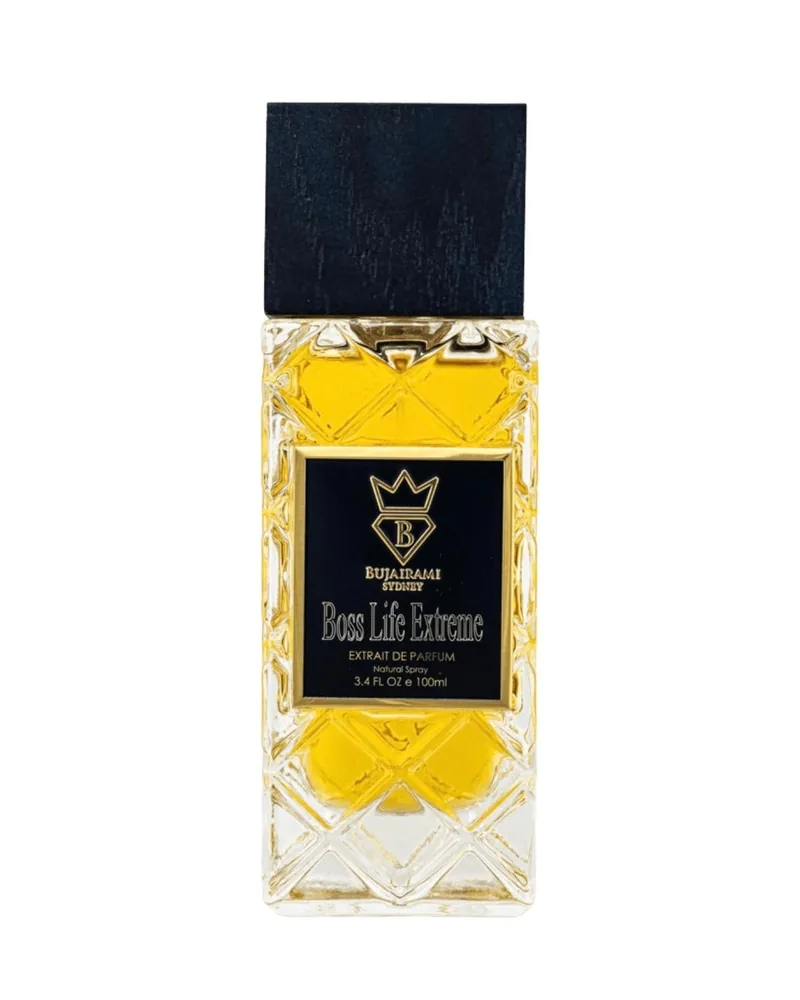 Flacon de Bujairami Boss Life Extreme, Extrait de Parfum, 100 ml