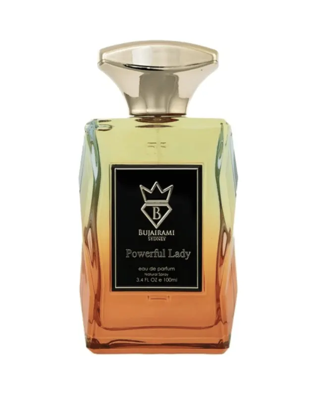 Bottle of Bujairami Powerful Lady, Eau de Parfum, 100 ml