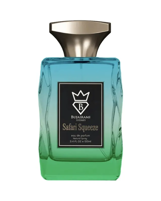 Bottle of Bujairami Safari Squeeze, Eau de Parfum, 100 ml