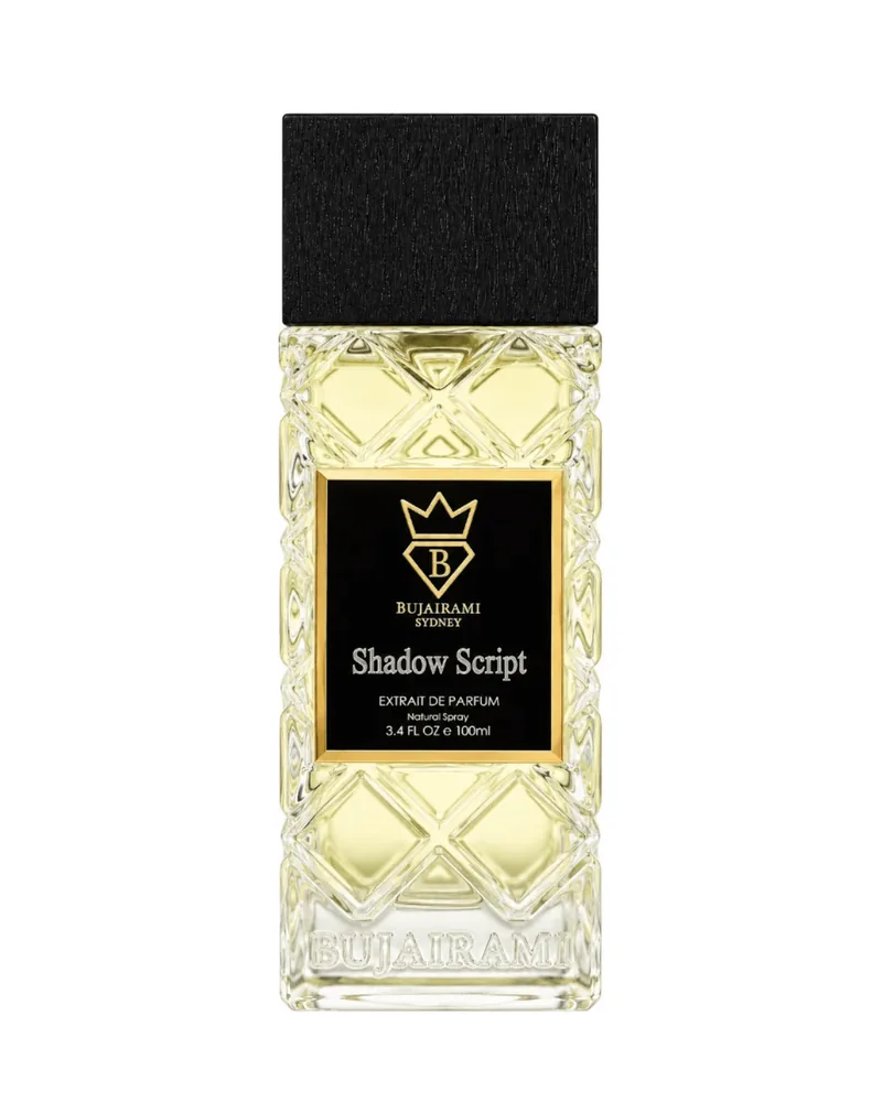Flacon de Bujairami Shadow Script, Extrait de Parfum, 100 ml